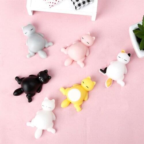 1PCS Funny Gift Cute Animal Relief Toys Squishy Antistress Ball Squeeze Mochi Rising Toy Abreact Soft Sticky Squishi Stress