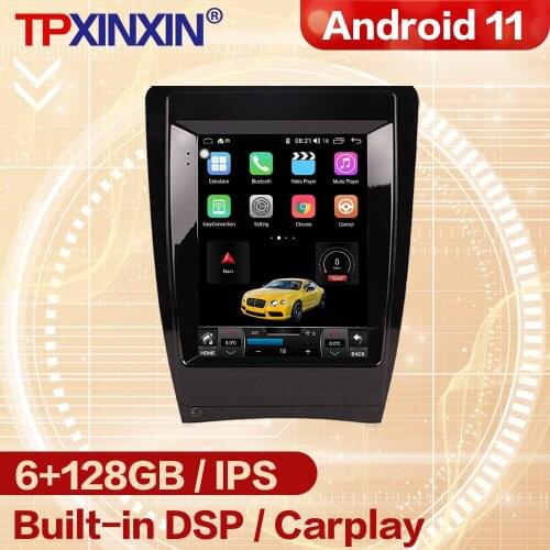 128GB Carplay Tesla Screen Android 11 Multimedia Player For Audi A3 2008 2009 2010 2011 2012 GPS Radio Receiver Player Head Unit