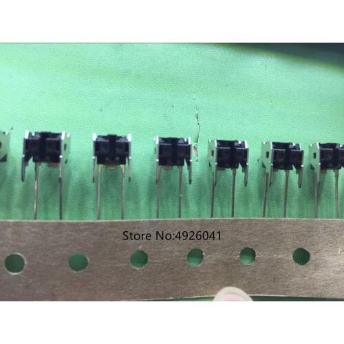 20PCS EVQPC005K tact switch with stand long leg 6*6*9.5 thick straight line 2 feet