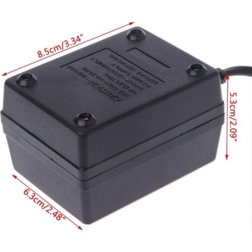 200W AC 220V to 110V Step Down Transformer Convert Travel Power EU Plug Adapter