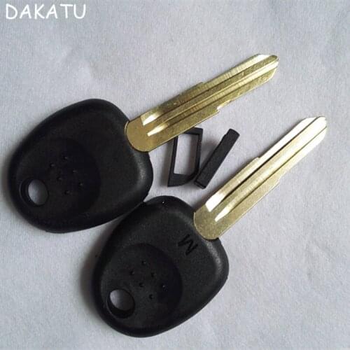 DAKATU Blank Transponder key shell for Hyundai Elantra Car Key Shell Left blade