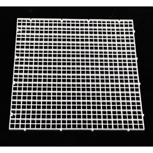 2pcs Fish Tank Divider Isolation Board Aquarium Grid Replacement Parts Cleaning Tool Filtration Net Free Cut Separator Plastic