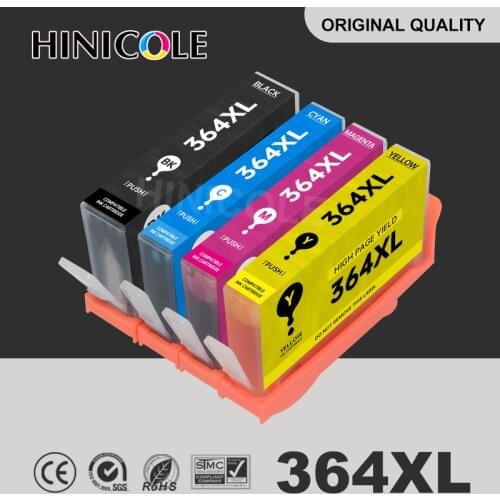 HINICOLE 364 XL Cartridge Replacement for HP 364 for HP364 Ink Cartridges 6510 6512 6515 6520 6525 7510 7515 7520 B010a B110a