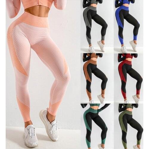 New StretchTummy Control Yoga Pants Women High Waist Compression Push Up Tights Sports Sweatpant Running Fitness Gym Leggings