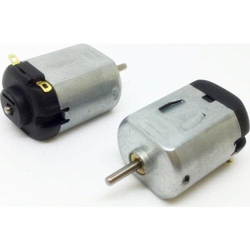 DC 2.4-7.4V 130 Micro DC Motor 33000RPM Carbon Brush High Speed DIY Toy Four-wheel Drive Car Boat Model 3V 3.7V 4.8V 6V 7.2V