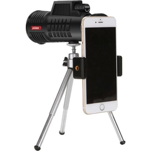 HD high magnification 50x60 monoculars high power outdoor hunting camping waterproof BAK4 prism handheld binoculars