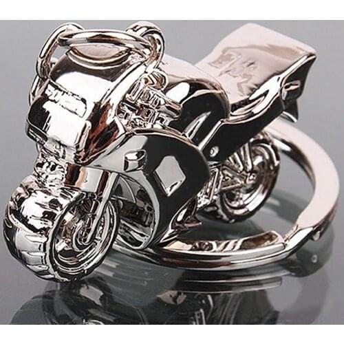 New 2021 Fashion Men Cool Keychains Motorcycle Pendant Alloy Keychain Keyring for Car Motor Bag Key Chain Jewelry Gift Wholesale