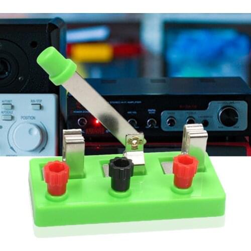 Durable Single-pole Switch Easy To Operate Educational Tools ABS Single-pole Single-throw Switch for Electrical Experiments
