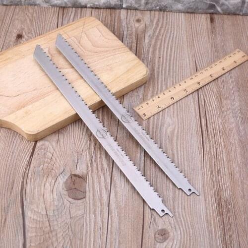 NEW 2pcs S1211D Stainless Steel Reciprocating Sabre Saw Blade for Cutting Wood Metal Bamboo Aluminum Tube 300mm
