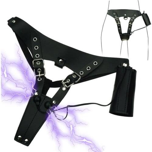 Electric Shock Clitoris Stimulator Vibrator Panties For Woman Masturbator Sex Toys Electro Shock Numb Stimulation Clit Vibrator