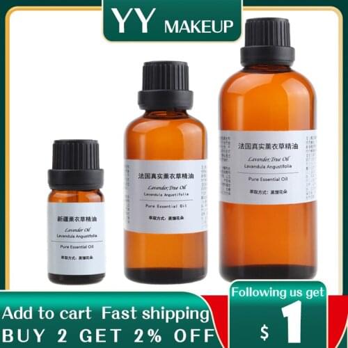 10mL/50ml/100ml Pure France lavender true essentail oil removing acne scar and spot