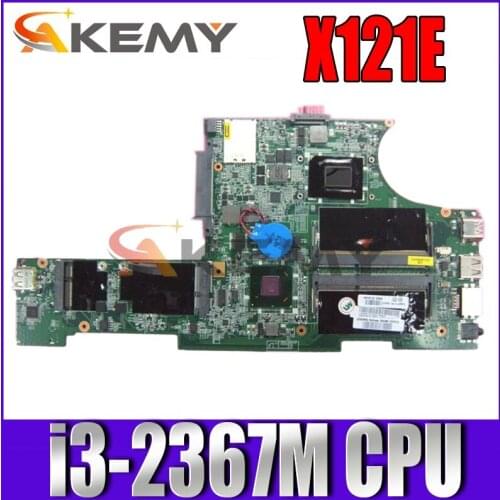 Akemy DA0FL8MB8C0 REV C FRU 04w3372 FOR lenovo thinkpad X121E laptop motherboard i3-2367M cpu Onboard HM65 DDR3