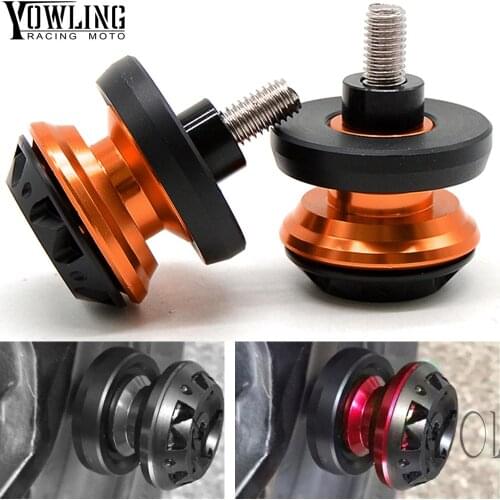 Motorcycle accessories for Bajaj PulsaR 200 NS 1190 AdventuRe/R All Years Swingarm Spool Sliders 10mm swing arm Spools Sliders