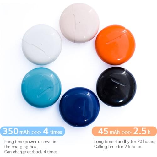 DODOCASE PRO 6 Wireless Bluetooth 5.0 Earphone Mini TWS Earbuds Sports Headset with charging BOX xiaomi samsung all smartphone