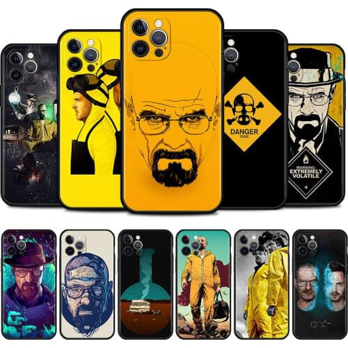 Breaking Bad Walter White Cell Phone Case for iPhone 11 Pro 12 Mini XR X 7 8 6 6S Plus XS Max 5 5S SE 2020 Mobile Phones Cover