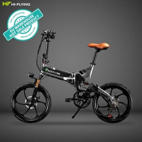 EcoFlying RichBit 36V 9.6Ah Hidden Battery Folding Electric Bike 7 Speed European quick delivery Electric Bicycle Mtb bicicleta