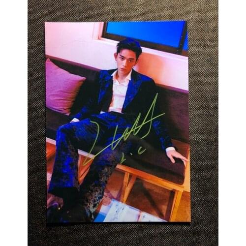 Hand signed SuperM MARK autographed photo NCT 127 5*7 092019N9