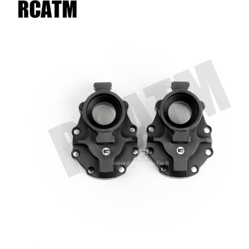 GRC TRX4 Rear Axle Door Gear Box Base 6061 Aluminum Axle Metal Upgrade Gax0076db
