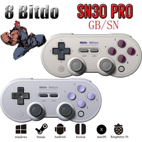 2021 NEW 8BitDo SN30 Pro GB SN version Gamepad Controlleror For Windows Android macOS Nintendo Switch Joystick