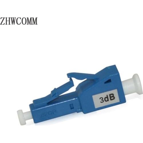 ZHWCOMM 10PCS/bag LC 3db Fiber Optical Attenuator LC/UPC Female to Male fiber optic adapter Free shipping
