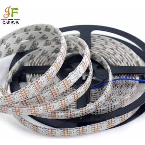 50M 10X5M SK9822 60Leds/M Addressable 5050 RGB full color flexible LED strip Waterproof IP65 IP67 DATA and CLOCK seperately