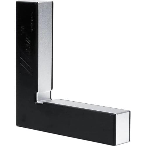 2pcs Aluminum Alloy Right Angle Precision Clamping Squares 127x127mm 90 Degree Machinist Positioning Woodworking Clamping Tool