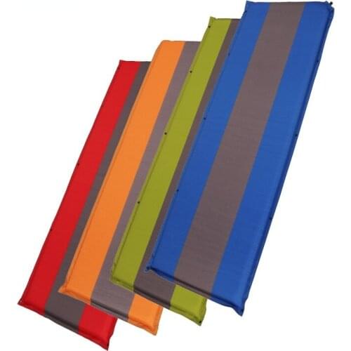 Color Matching Thickened Automatic Inflatable Cushion Can Be Spliced Moisture-Proof Mat Outdoor Camping Picnic Mat