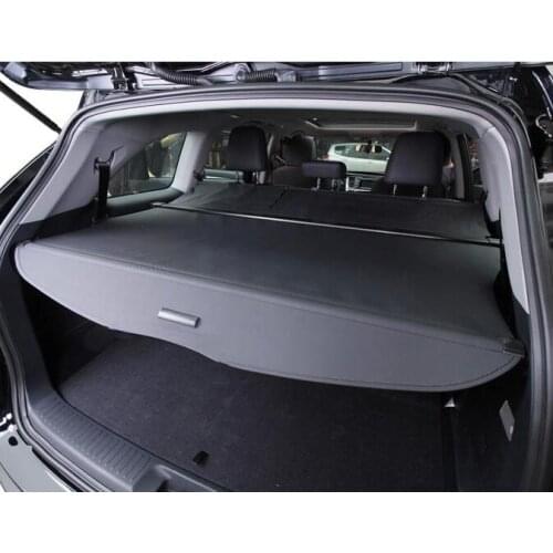 Aluminum alloy & cloth Rear Cargo screen Cover Trunk Screen For Toyota Highlander 2014-2019