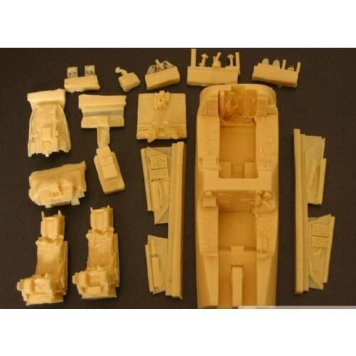 1/48 F-14D resin tail spray with Hasegawa