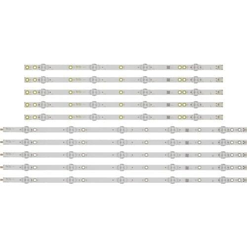 10pcs/set LED backlight strip for 50PUS6162/12 50PUS6703 50PUS6753 50PUS7383/12 50PUS6523/12 50PUS6503 LB50086 LB50082 LB50089