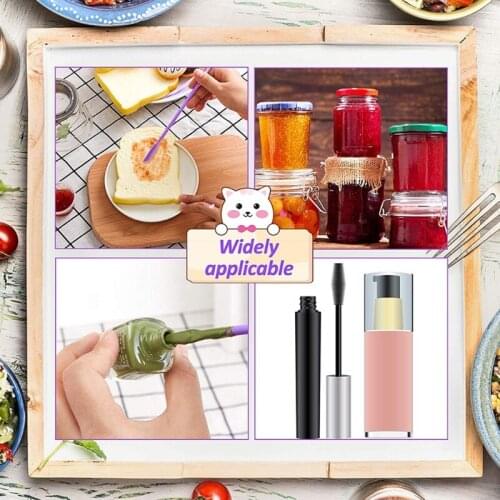 4 Pieces Colorful Silicone Stir Stick Beauty Stick Adjusting Rod Epoxy Resin Jewelry Making DIY Tool U90F