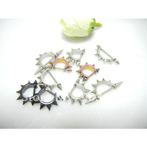 50PCS Free Shippment Body Jewelry- Nipple Breast Piercing Nipple Barbells/Ear Studs Body Piercing