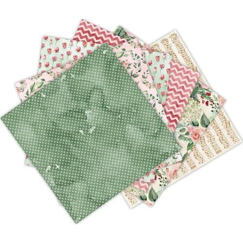 6-inch-DIY photo album scrapbook hand account card making background paper single-sided pattern paper 12 sheets