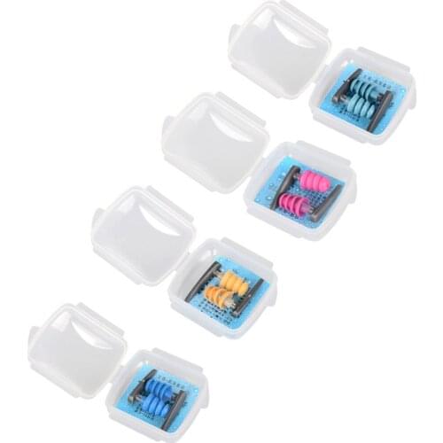 New Soft Silicone Swimming Ear Plugs Comfortable Waterproof Noise Cancelling Reusable Hearing Protection Earbuds Storage Case