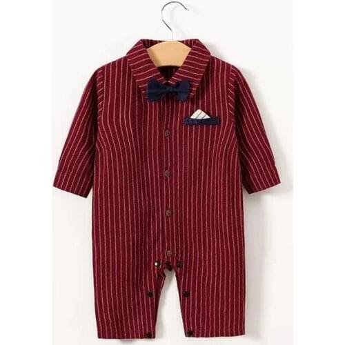 2019 Autumn & Winter Baby Romper Grid Jumpsuits Cotton Newborn Baby Girl Clothes Pajamas For Babies 0-12M