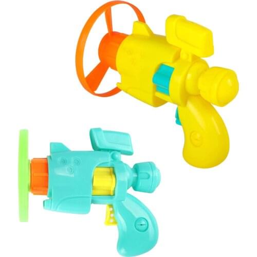 Wonderlife Light-Up Disc Flyer LED Flashing Flying Saucer Educational Children Disc Launcher Flying Disc Toy