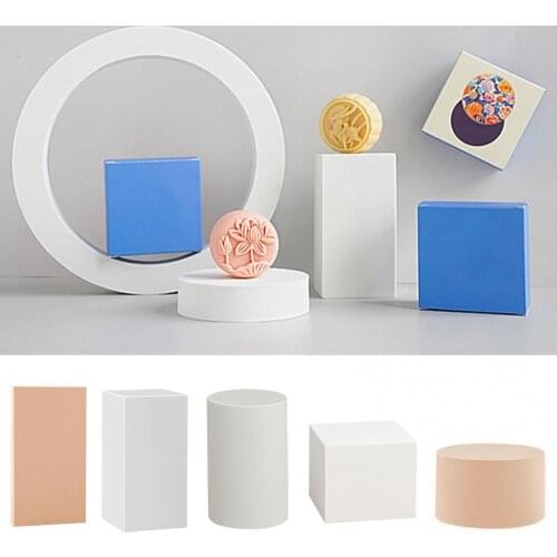 50% Hot Sale Geometric Cube Cylinder Cuboid Shape Photography Prop Posing Table Ornaments