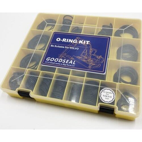 O-ring Kit For Excavator Volvoo 32 sizes=465 Pcs NBR 90 O-Ring kit