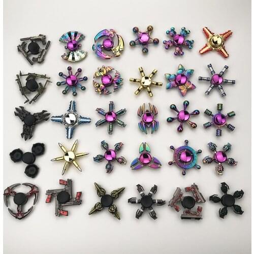 Finger Top Spinner Toy Fidget Metal EDC Hand Spinner For Autism And ADHD Anxiety Stress Relief Focus Fidget Spinner