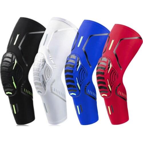 1Pair Adult Knee Pads Sleeves Braces For Men Sports Gym Fitness Workout Active Basketball Cycling Leg Kneepad Arm Elbow Brace