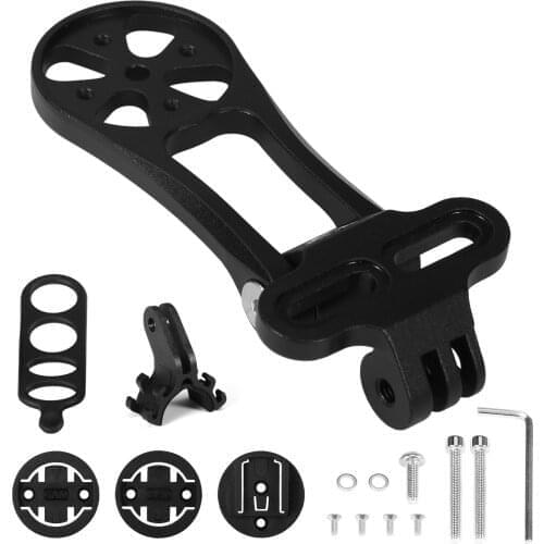 Out Front Combo Bicycle Computer Camera Mount Holder Adjustable Bike Stem Extension Cycling Holder Handlebar Mount
