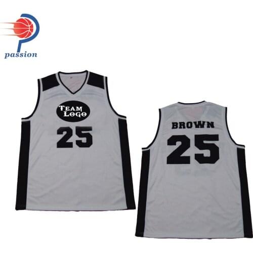Mesh quick dry breathable basketball jersey shirt best basketball design training uniform