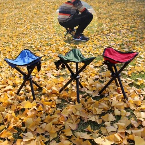 Folding Small Camping Stool Bench Stool Portable Outdoor Mare Ultra Light Train Travel Picnic Camping Fishing Chair Foldable