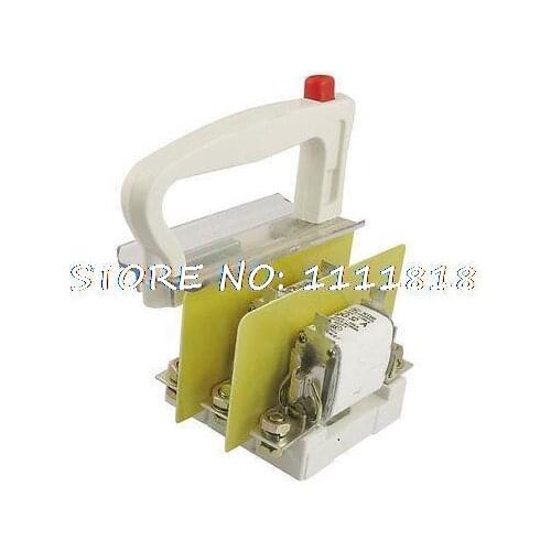 500V/120KA 660V/50KA 32A White Puller Handle Triple Ceramic Fuse Link w Base