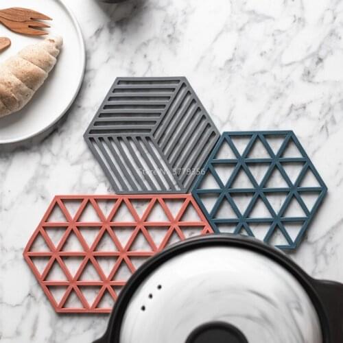 Creative Geometric Coaster Household Table Mat Pot Mat Dish Mat Dish Mat Bowl Mat Potholder