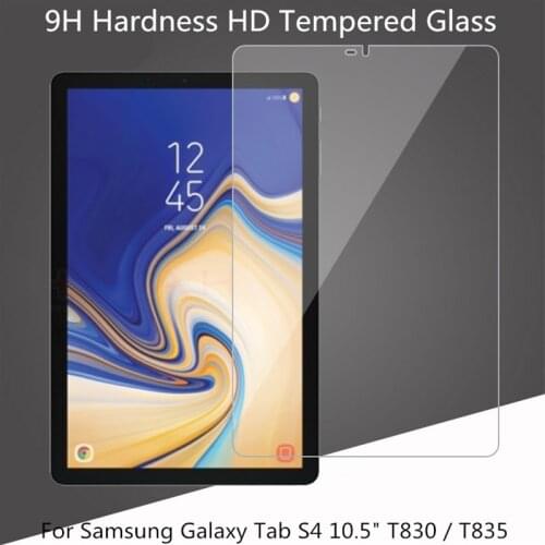 Ultra thin 0.3mm 9H Transparent Tempered Glass For Samsung Galaxy Tab S4 10.5 T830 T835 SM-T830 SM-T835 Screen Protector Film