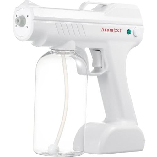 USB Nano Atomizer Indoor Outdoor Nano Blue Light Atomizer Electric Sprayer Nozzle Wireless Rechargeable with Large Capacity