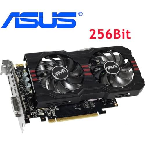 ASUS Graphics Card GTX 760 2GB 256Bit GDDR5 Video Cards for nVIDIA VGA Cards Geforce GTX760 stronger than GTX 750 TI GTX650 Used