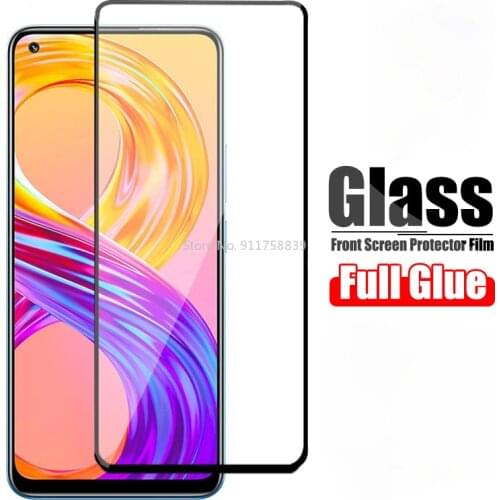 Protective Glass For OPPO Realme C21 8 Pro 7 X7 6 6i Screen Protector On Realme C3 C11 C15 X3 SuperZoom X2 Pro V5 3 5 X50M Film