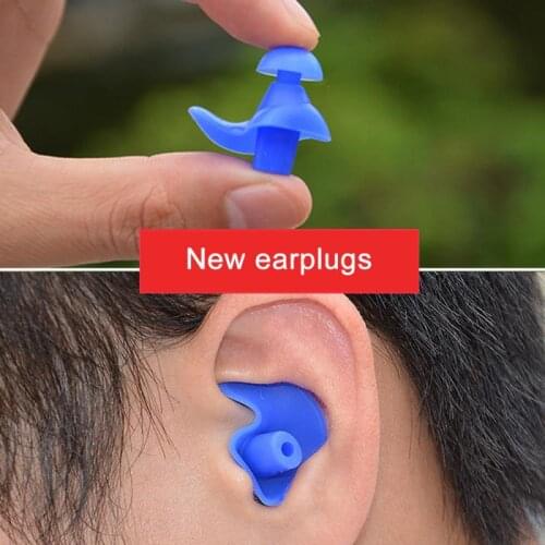 1 Pair Silicone swimming earplugs waterproof Soft Ear Plugs anti-noise Dust-Proof Diving Water Sports Swimming Accessories 8